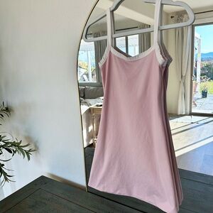 Beginning Boutique Pink and White Chemise